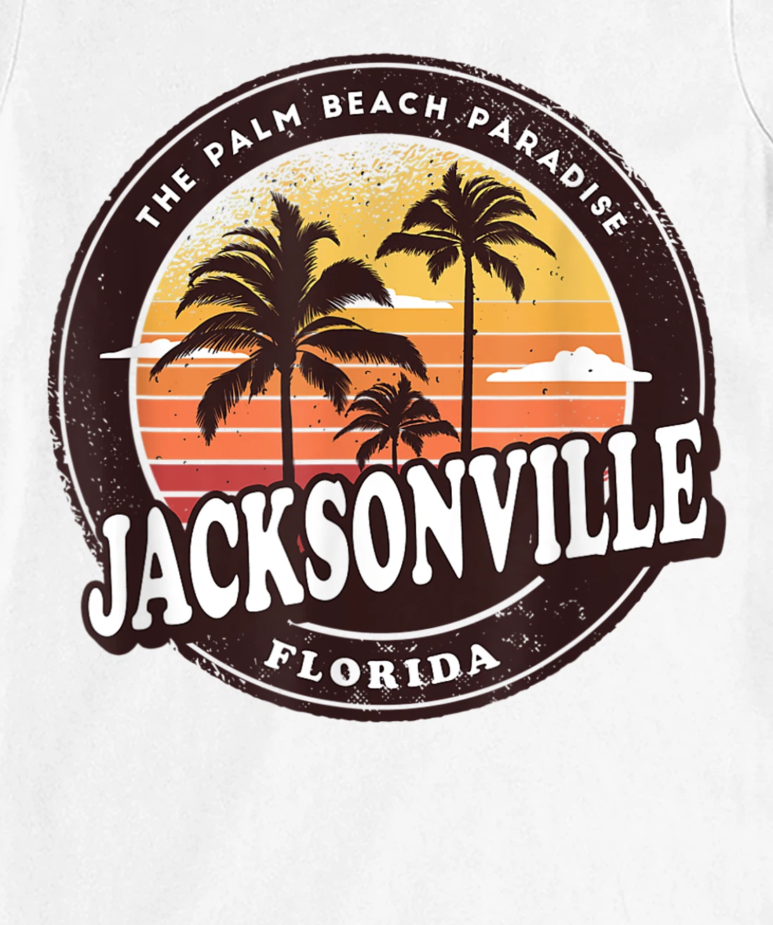 Womens Jacksonville Florida USA Vintage Design / Gift T-Shirt, Women T-Shirt