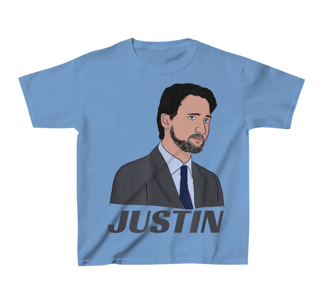 Womens Canadian Prime Minister Justin Trudeau (with Beard) T-Shirt, Kid T-Shirt and Women T-Shirt