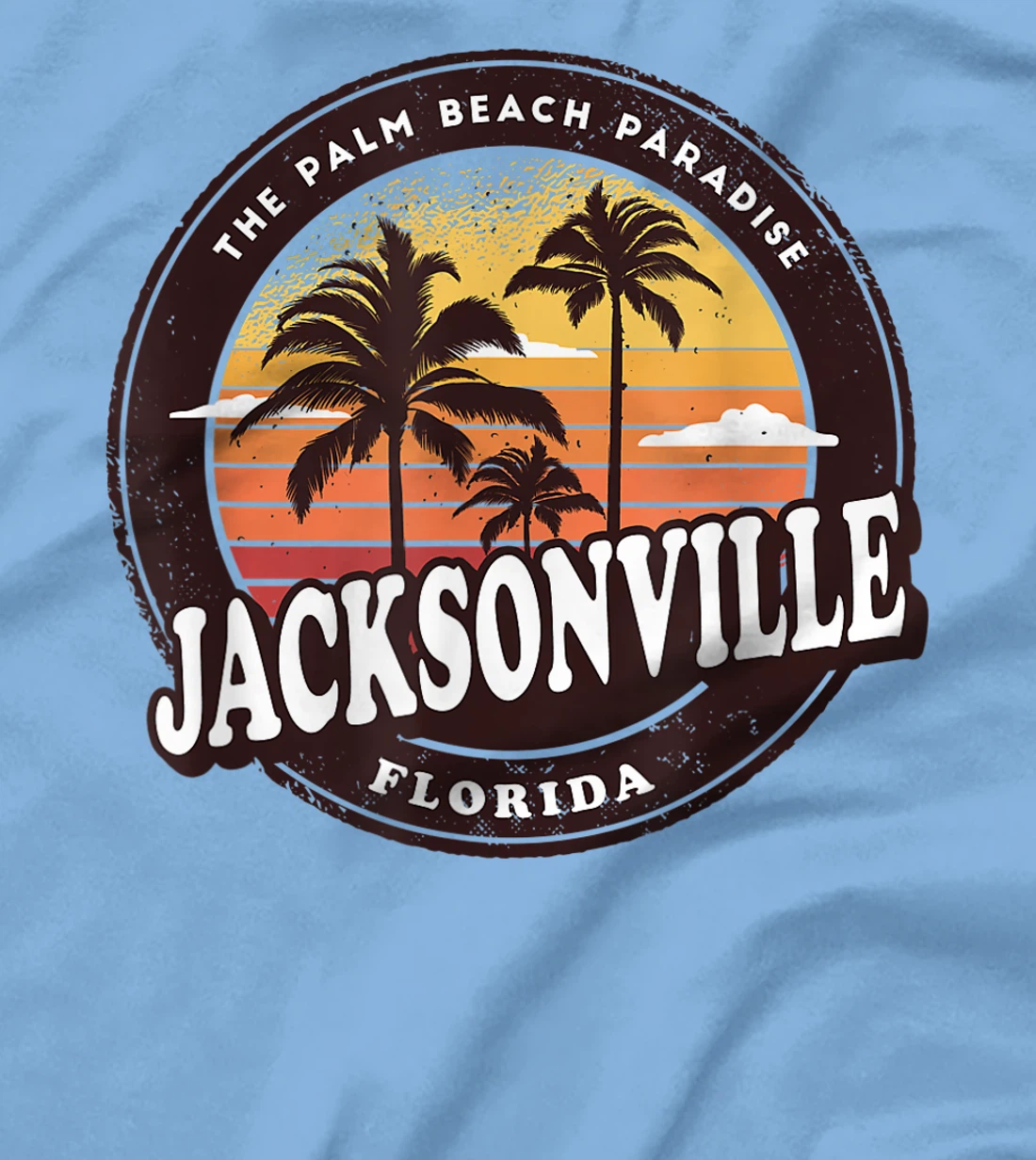 Womens Jacksonville Florida USA Vintage Design / Gift T-Shirt, Women T-Shirt