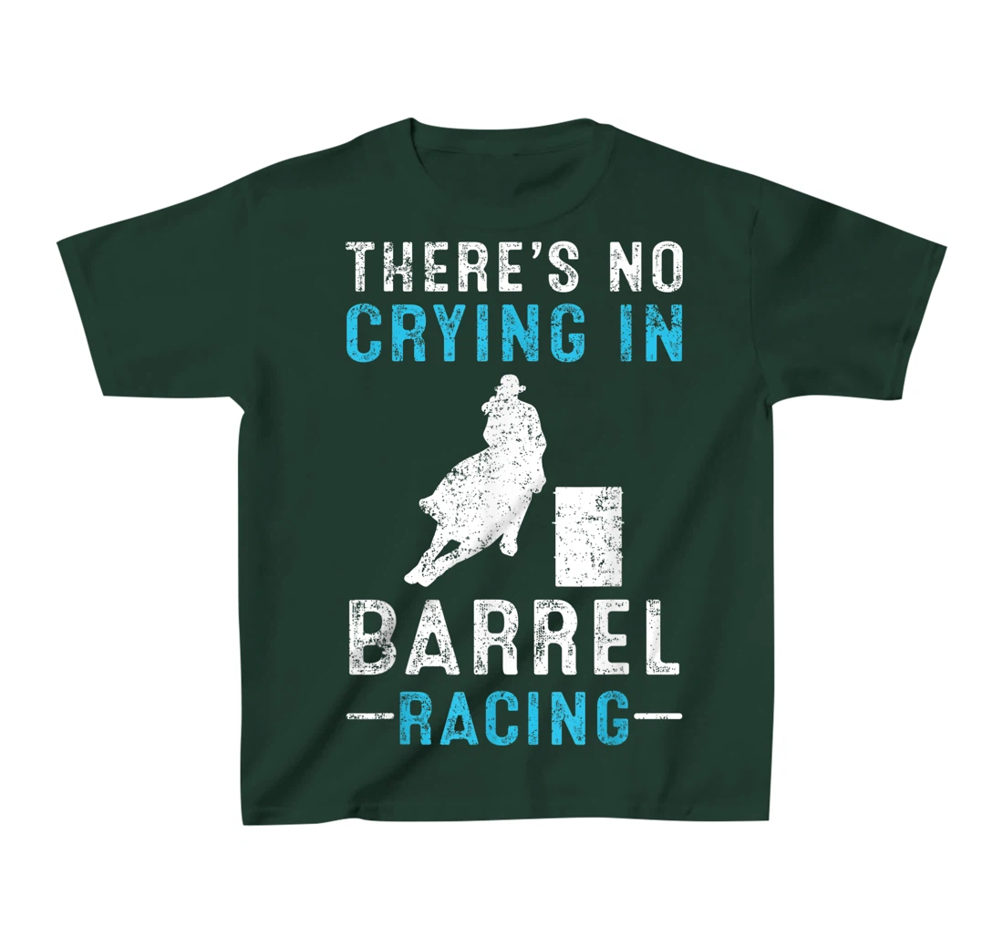 Barrel Racing Horseback Riding Vintage Gift T-Shirt, Kid T-Shirt and Women T-Shirt