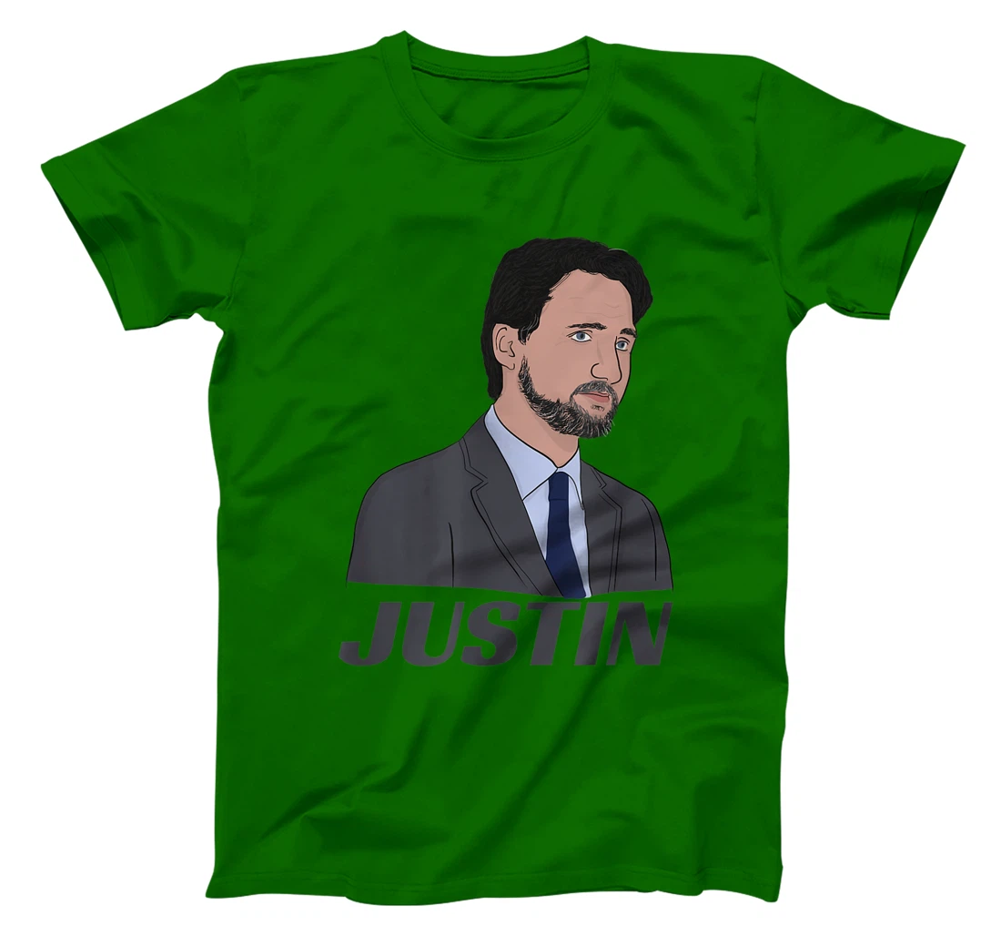 Womens Canadian Prime Minister Justin Trudeau (with Beard) T-Shirt, Kid T-Shirt and Women T-Shirt