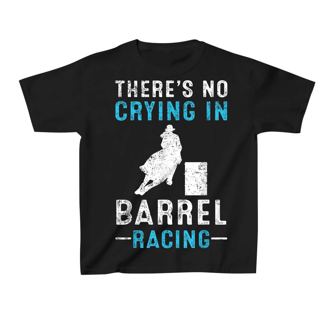 Barrel Racing Horseback Riding Vintage Gift T-Shirt, Kid T-Shirt and Women T-Shirt