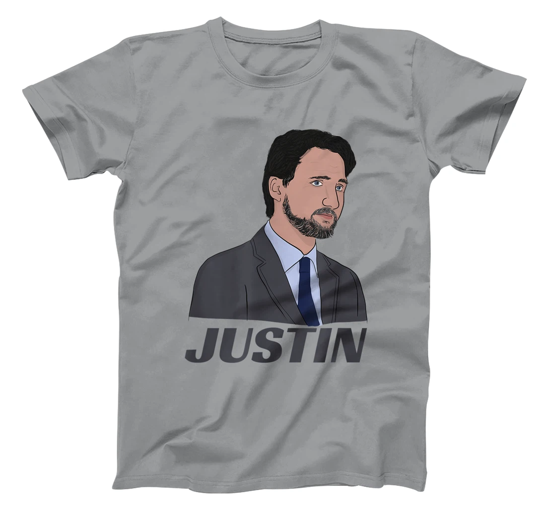 Womens Canadian Prime Minister Justin Trudeau (with Beard) T-Shirt, Kid T-Shirt and Women T-Shirt