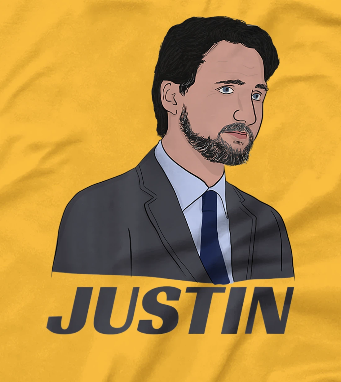 Womens Canadian Prime Minister Justin Trudeau (with Beard) T-Shirt, Kid T-Shirt and Women T-Shirt