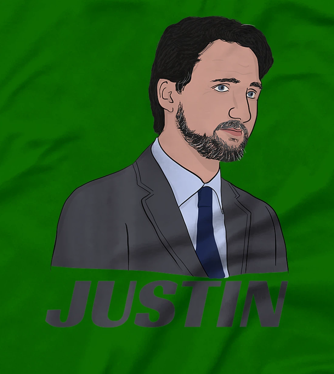 Womens Canadian Prime Minister Justin Trudeau (with Beard) T-Shirt, Kid T-Shirt and Women T-Shirt