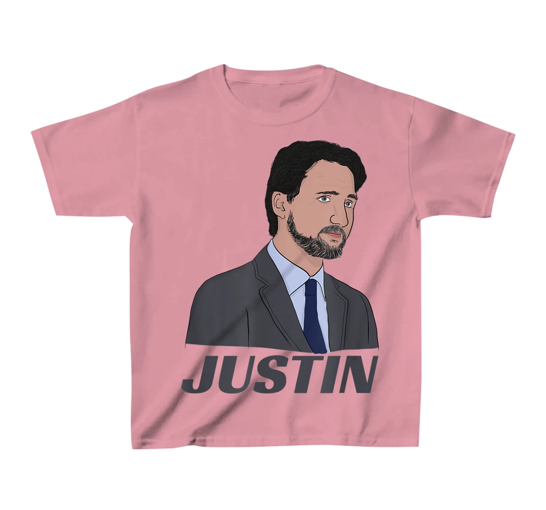 Womens Canadian Prime Minister Justin Trudeau (with Beard) T-Shirt, Kid T-Shirt and Women T-Shirt