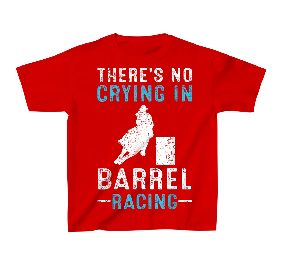 Barrel Racing Horseback Riding Vintage Gift T-Shirt, Kid T-Shirt and Women T-Shirt