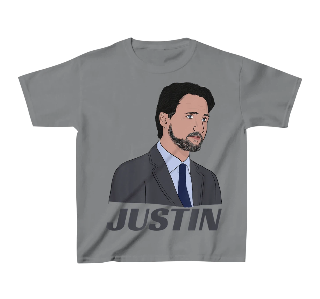 Womens Canadian Prime Minister Justin Trudeau (with Beard) T-Shirt, Kid T-Shirt and Women T-Shirt