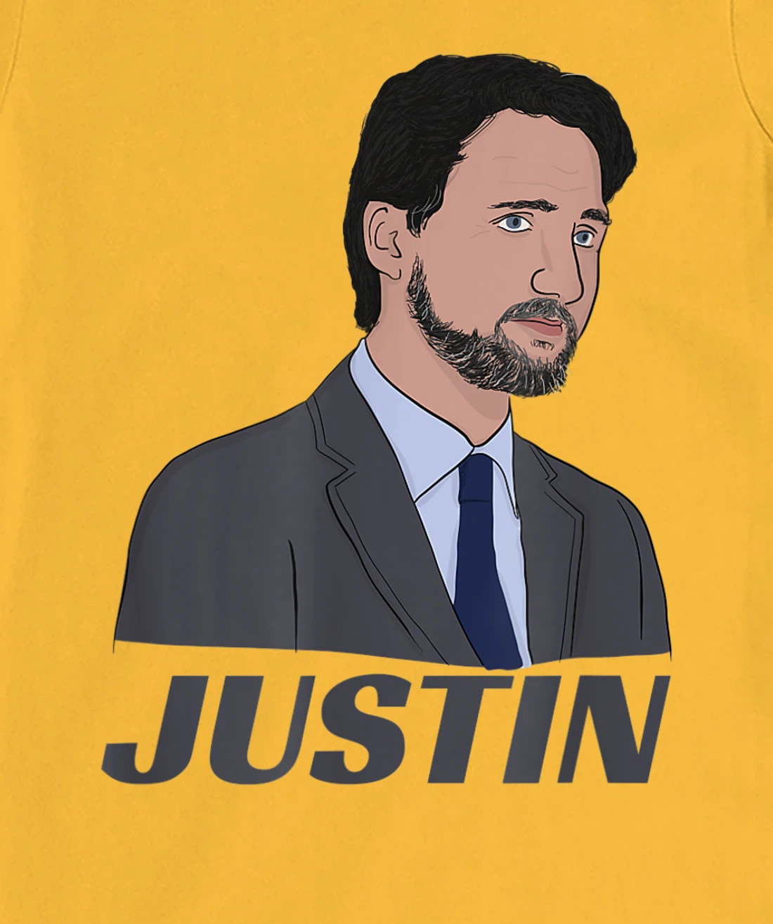 Womens Canadian Prime Minister Justin Trudeau (with Beard) T-Shirt, Kid T-Shirt and Women T-Shirt