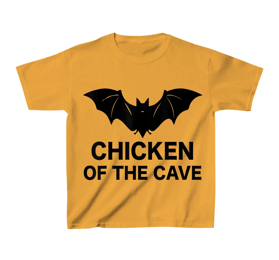Womens Chicken Of The Cave Bat Funny Men Women Movie Graphic Tee T-Shirt, Kid T-Shirt and Women T-Shirt