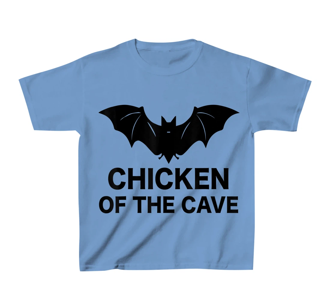 Womens Chicken Of The Cave Bat Funny Men Women Movie Graphic Tee T-Shirt, Kid T-Shirt and Women T-Shirt