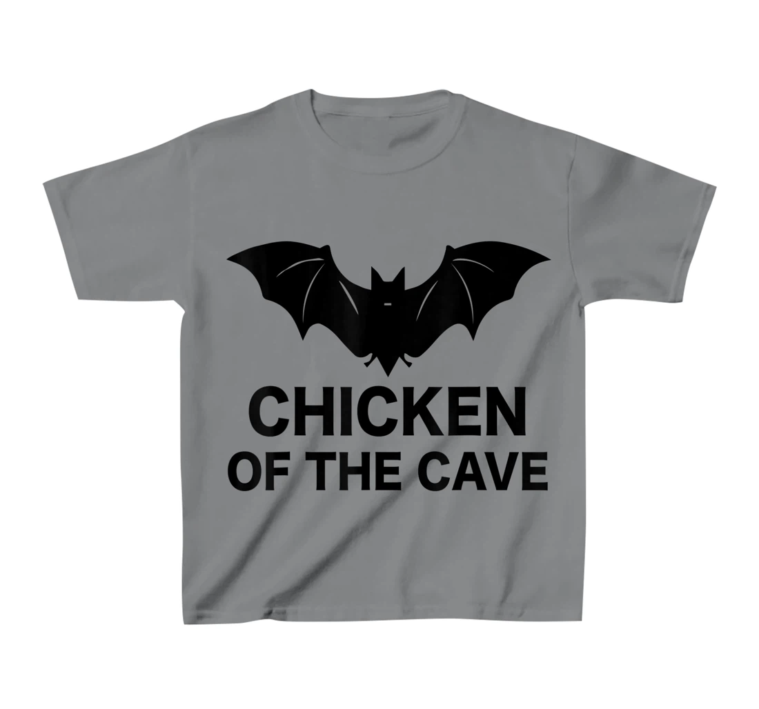 Womens Chicken Of The Cave Bat Funny Men Women Movie Graphic Tee T-Shirt, Kid T-Shirt and Women T-Shirt