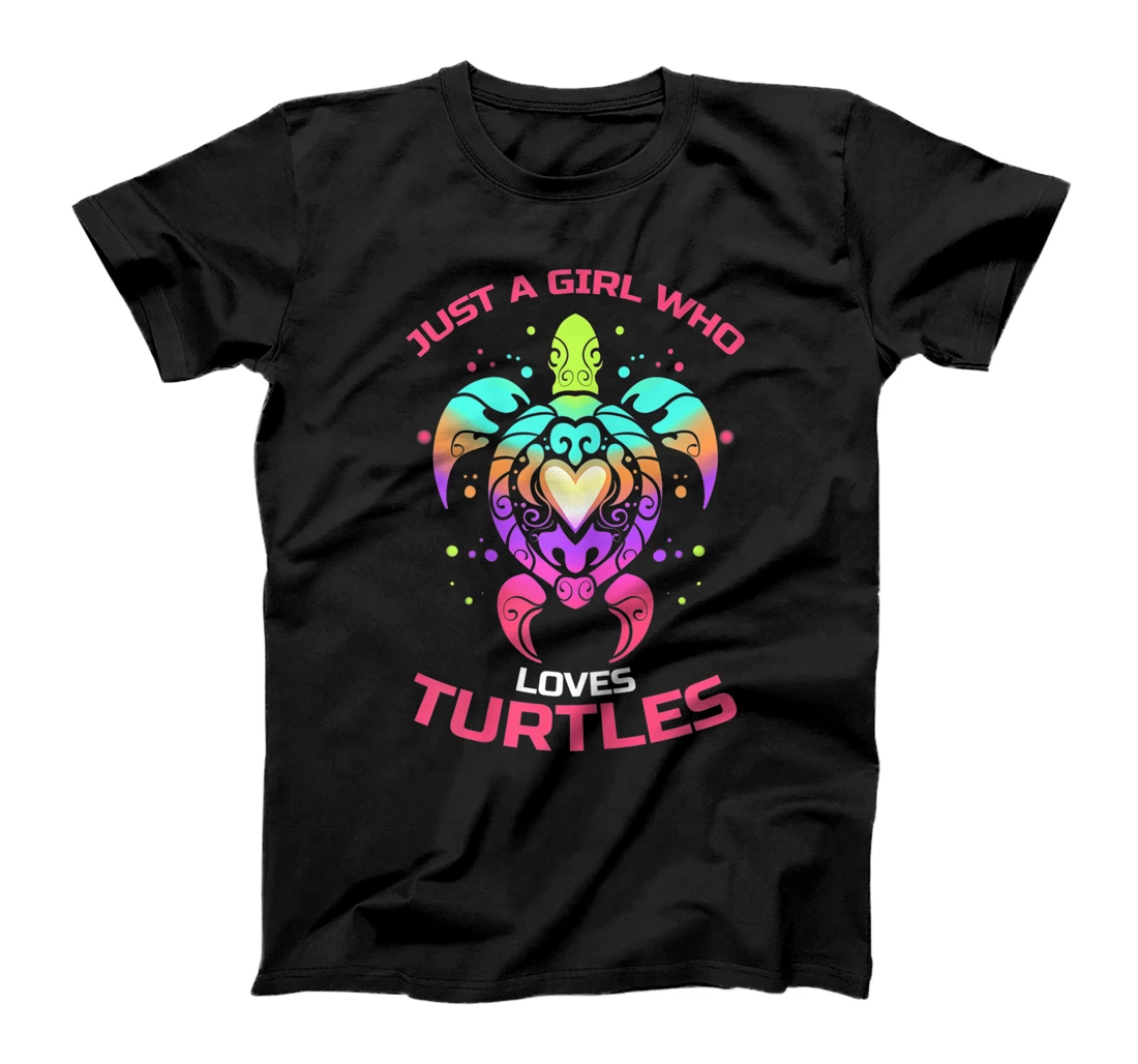 Just a girl who loves turtles for turtle owners T-Shirt, Kid T-Shirt and Women T-Shirt