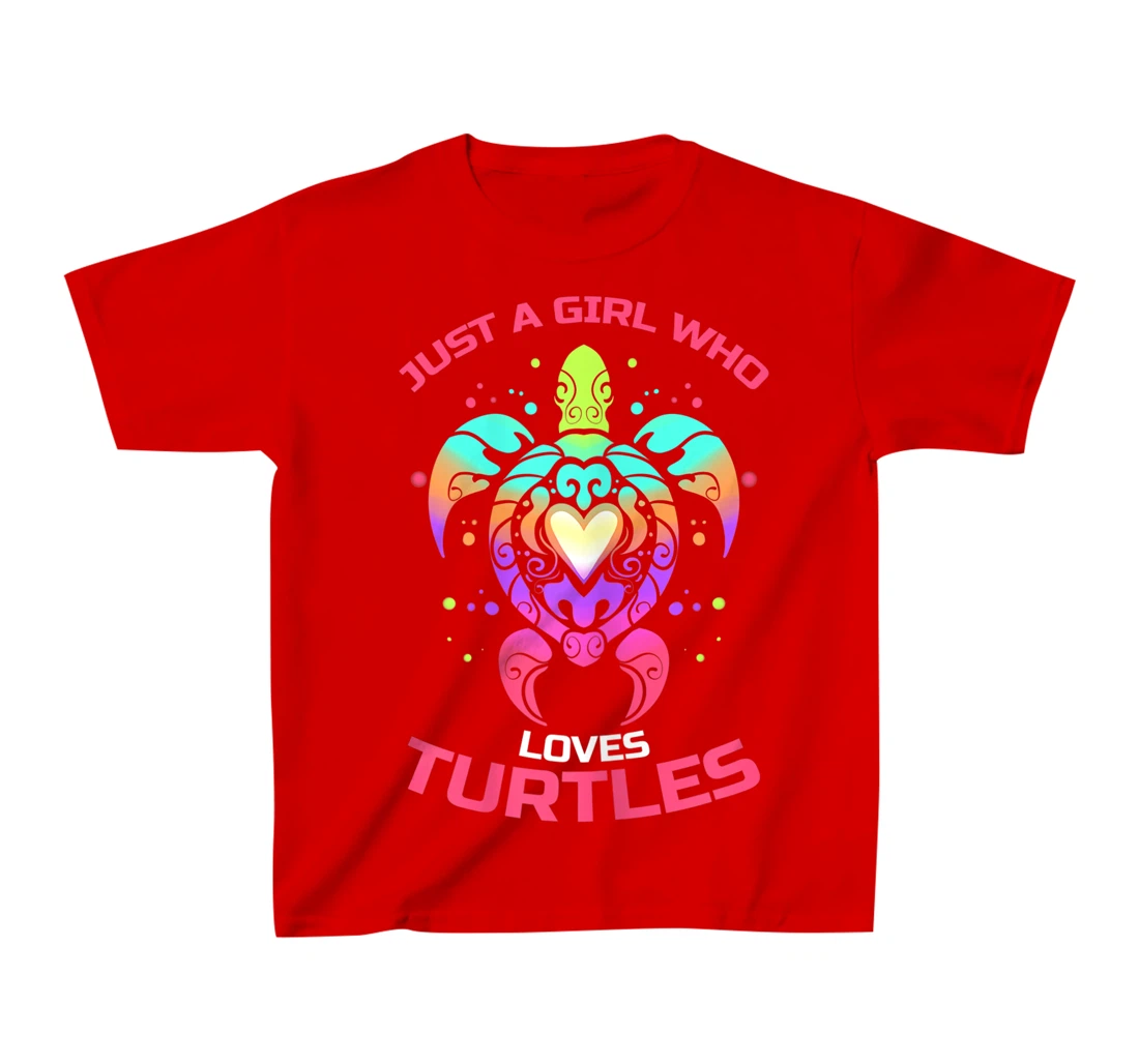 Just a girl who loves turtles for turtle owners T-Shirt, Kid T-Shirt and Women T-Shirt
