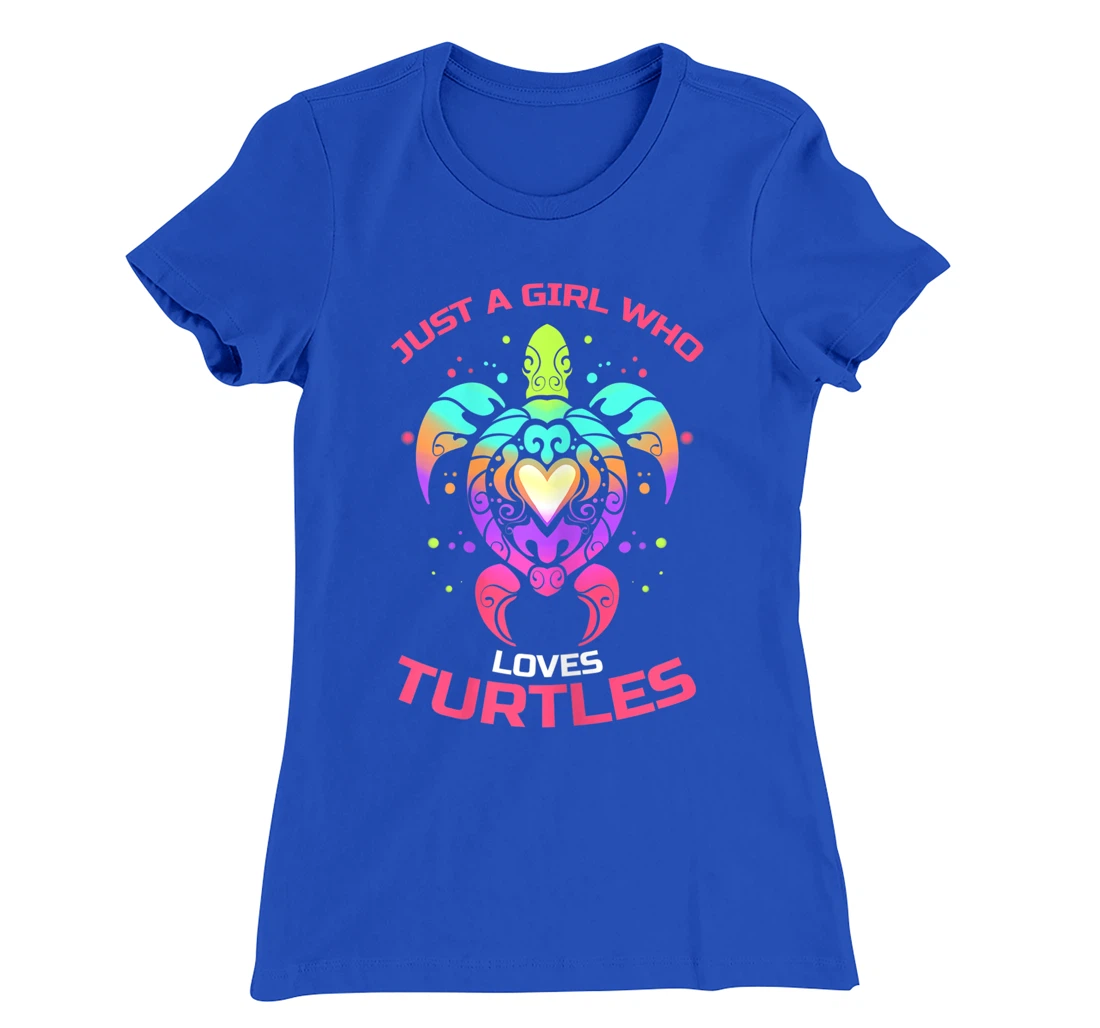 Just a girl who loves turtles for turtle owners T-Shirt, Kid T-Shirt and Women T-Shirt