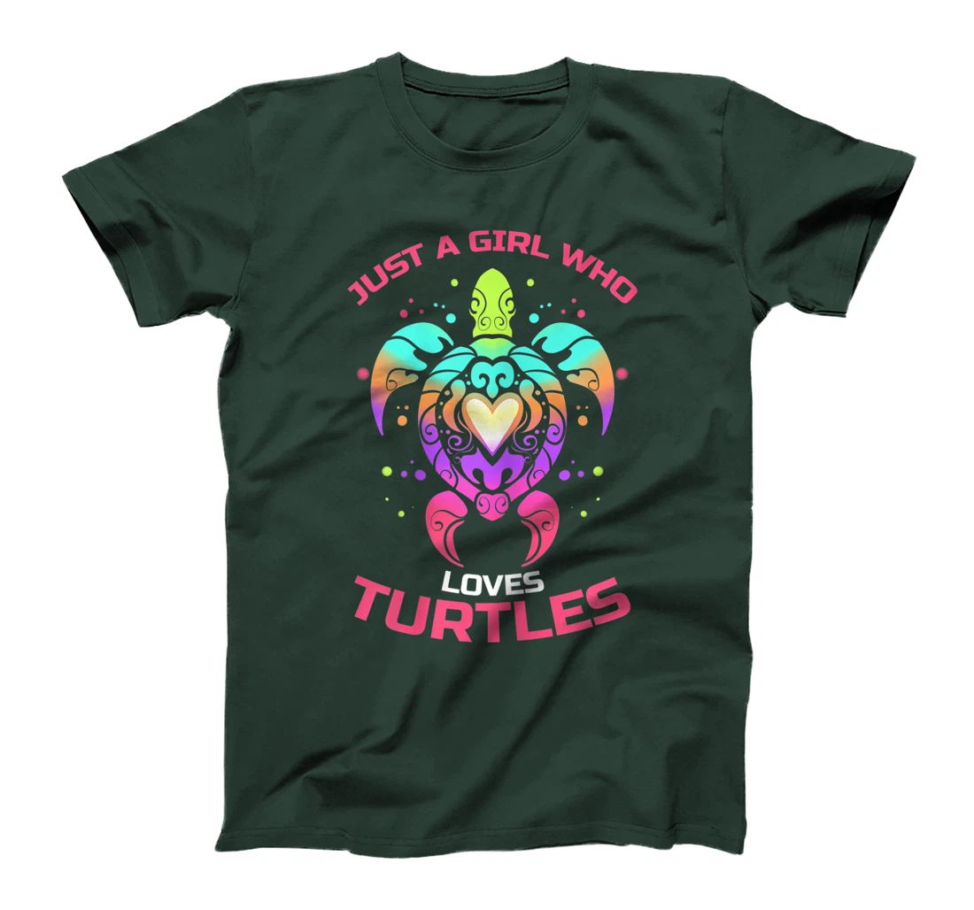 Just a girl who loves turtles for turtle owners T-Shirt, Kid T-Shirt and Women T-Shirt
