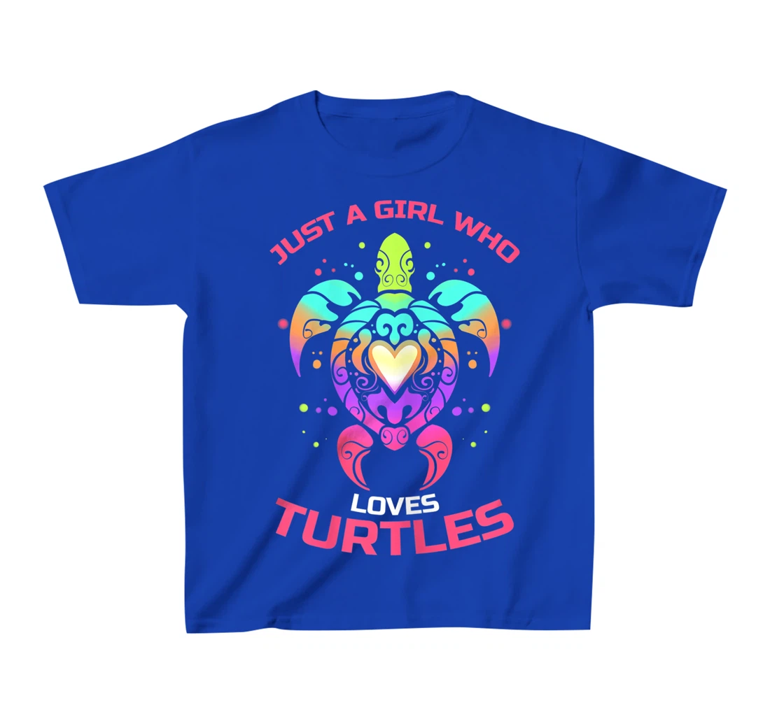 Just a girl who loves turtles for turtle owners T-Shirt, Kid T-Shirt and Women T-Shirt