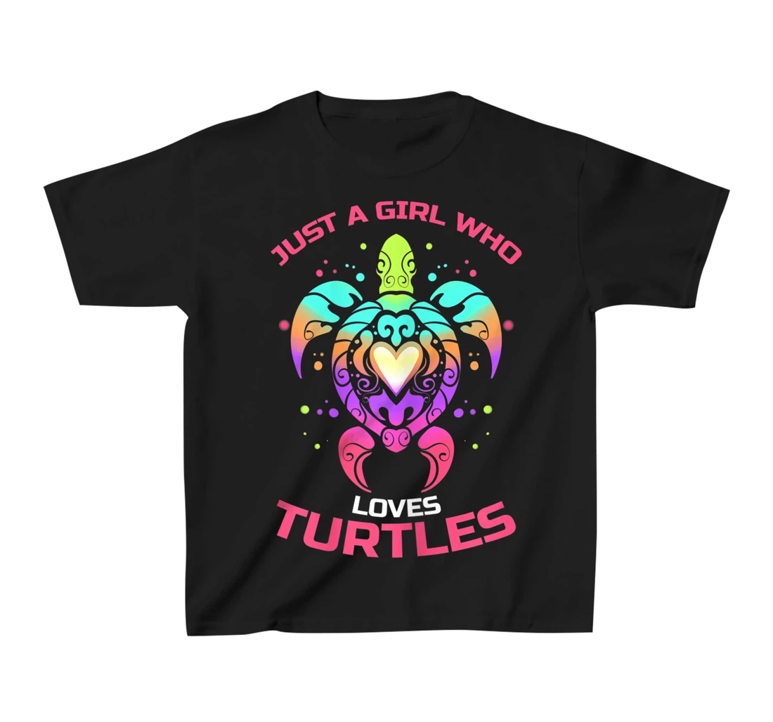 Just a girl who loves turtles for turtle owners T-Shirt, Kid T-Shirt and Women T-Shirt