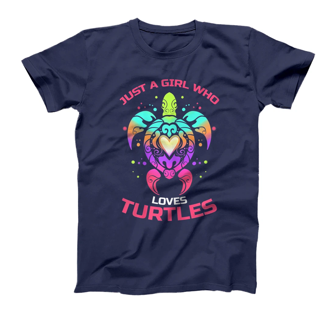 Just a girl who loves turtles for turtle owners T-Shirt, Kid T-Shirt and Women T-Shirt