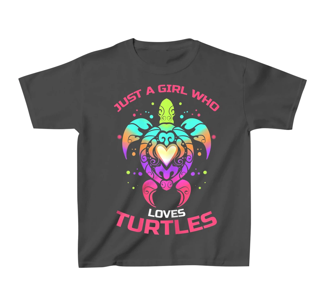 Just a girl who loves turtles for turtle owners T-Shirt, Kid T-Shirt and Women T-Shirt