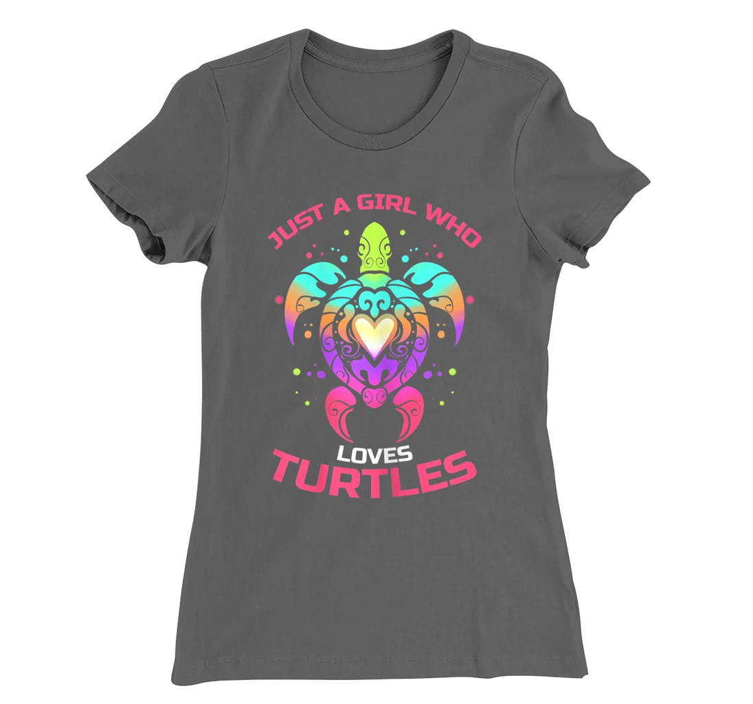 Just a girl who loves turtles for turtle owners T-Shirt, Kid T-Shirt and Women T-Shirt