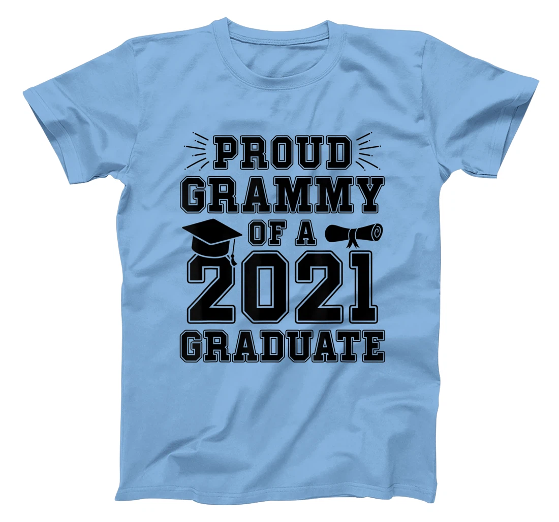 Womens Proud Grammy of a 2021 Graduate School Graduation Grandma T-Shirt, Women T-Shirt