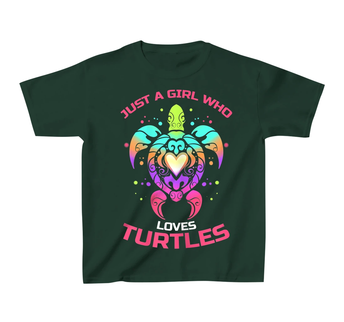 Just a girl who loves turtles for turtle owners T-Shirt, Kid T-Shirt and Women T-Shirt