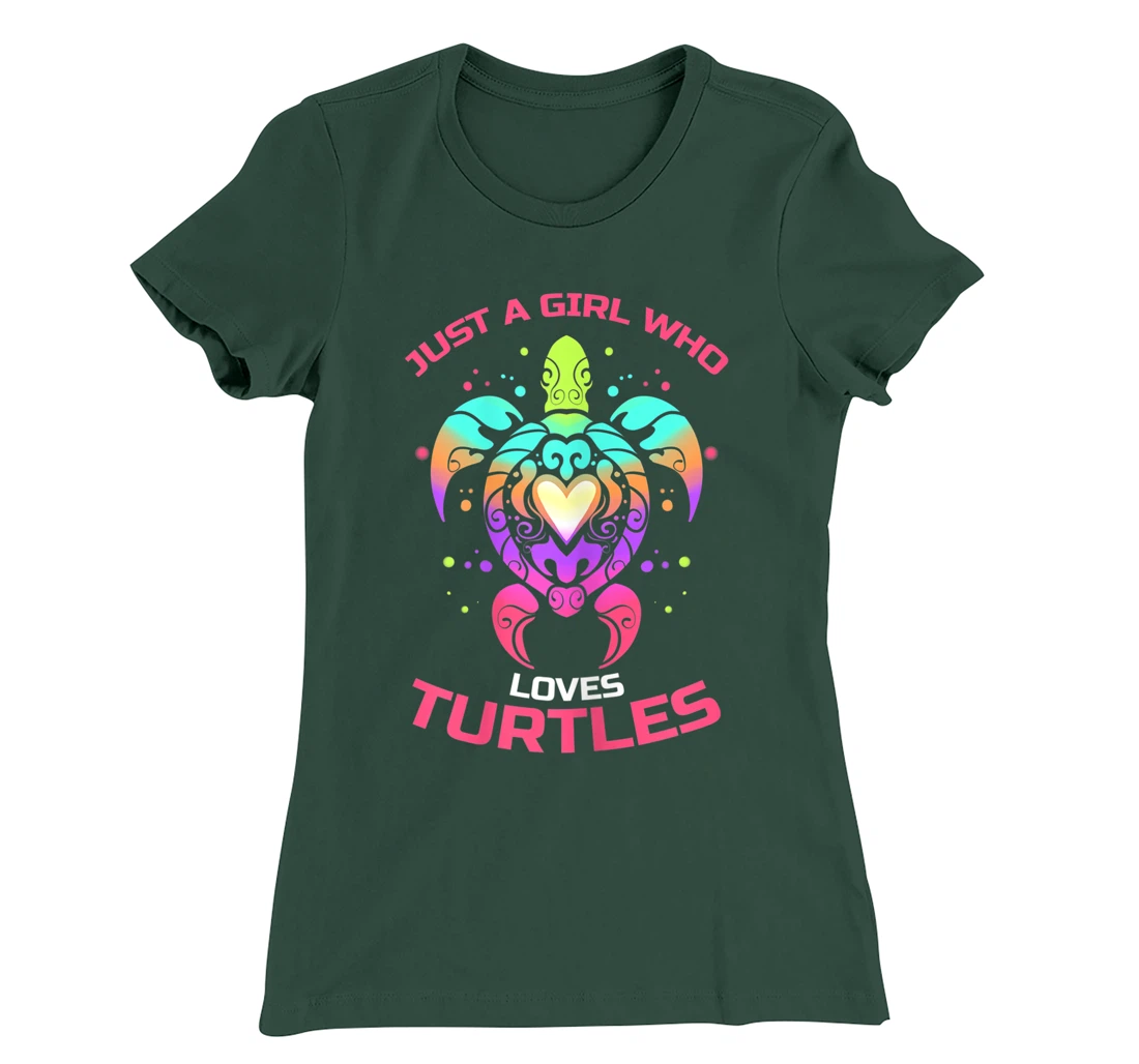 Just a girl who loves turtles for turtle owners T-Shirt, Kid T-Shirt and Women T-Shirt