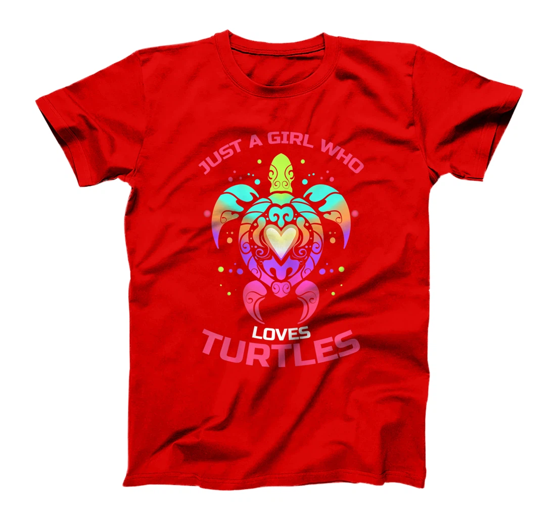 Just a girl who loves turtles for turtle owners T-Shirt, Kid T-Shirt and Women T-Shirt