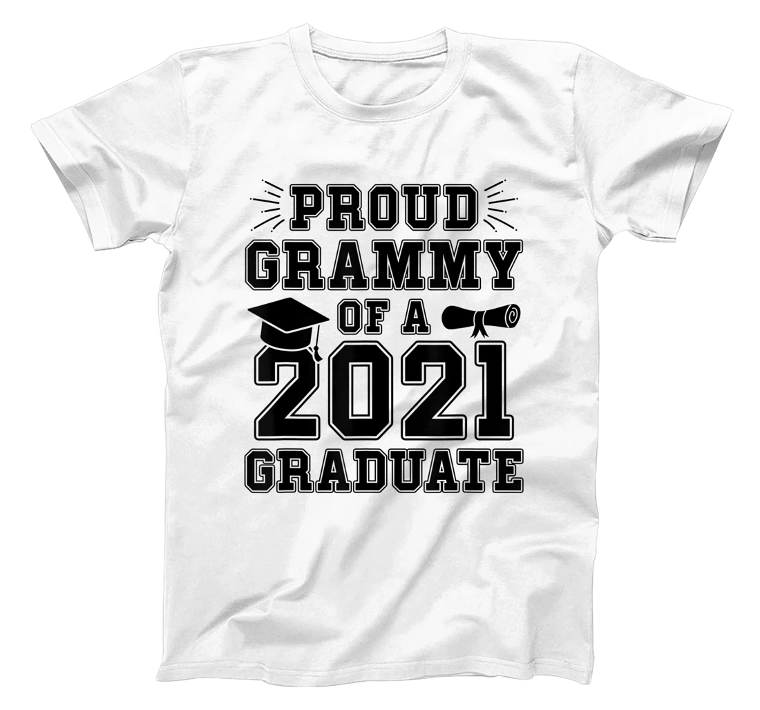 Womens Proud Grammy of a 2021 Graduate School Graduation Grandma T-Shirt, Women T-Shirt