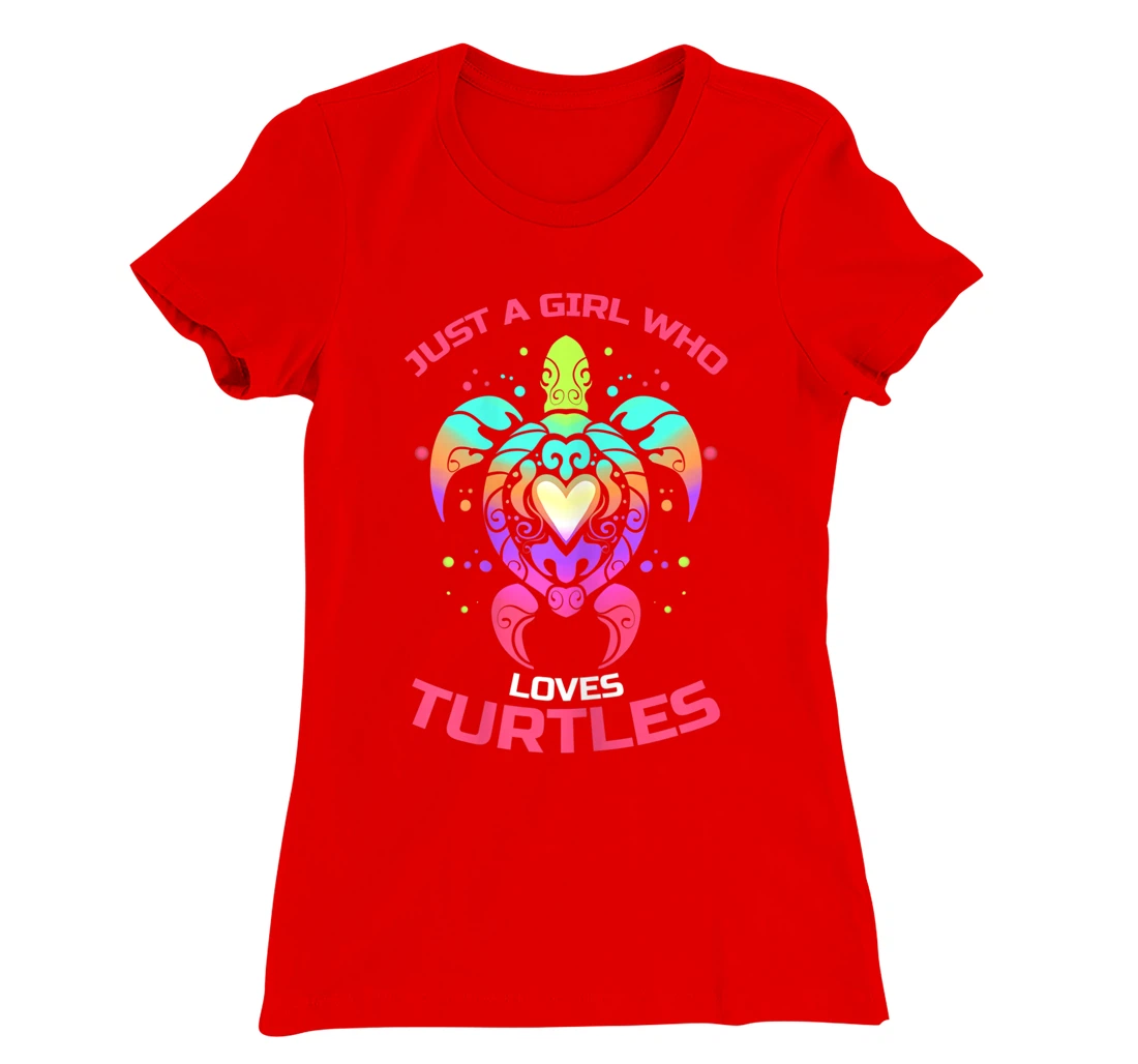 Just a girl who loves turtles for turtle owners T-Shirt, Kid T-Shirt and Women T-Shirt