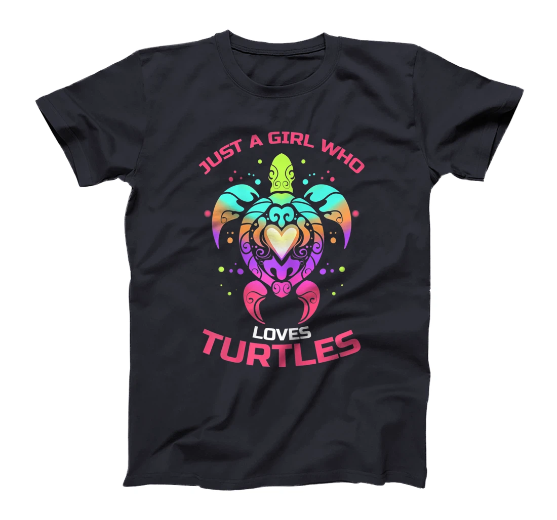 Just a girl who loves turtles for turtle owners T-Shirt, Kid T-Shirt and Women T-Shirt