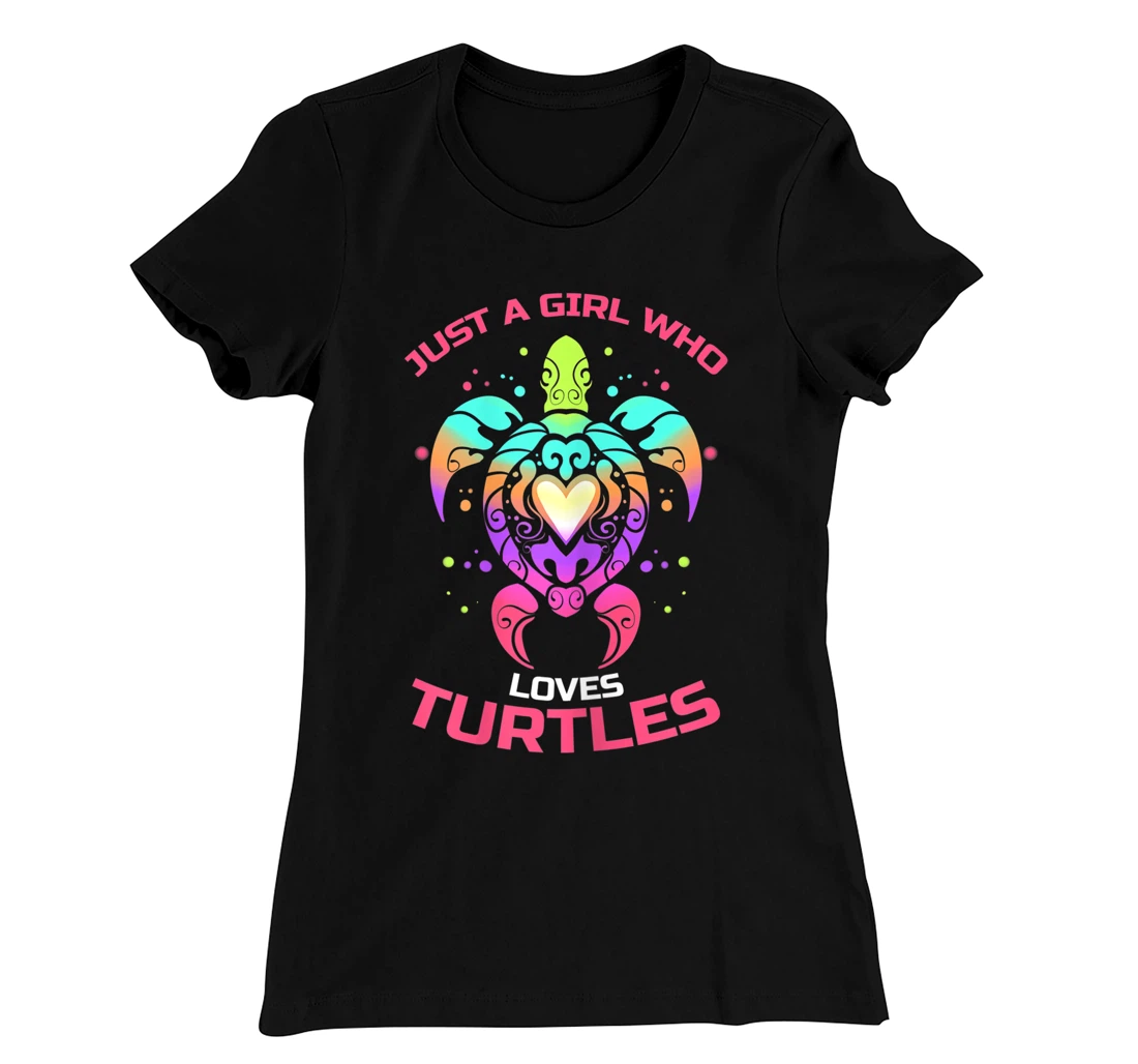 Just a girl who loves turtles for turtle owners T-Shirt, Kid T-Shirt and Women T-Shirt