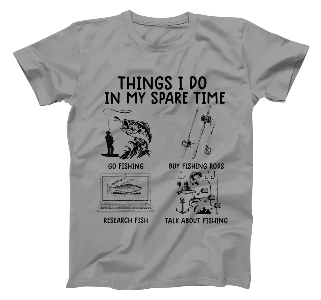 Womens funny fishing shirts Things I Do In My Spare Time fishing T-Shirt, Women T-Shirt