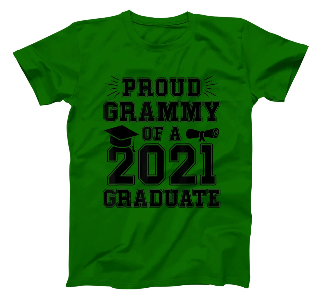 Womens Proud Grammy of a 2021 Graduate School Graduation Grandma T-Shirt, Women T-Shirt