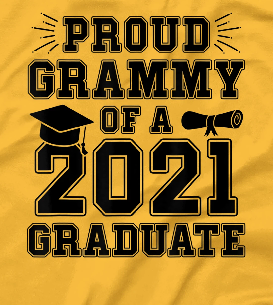 Womens Proud Grammy of a 2021 Graduate School Graduation Grandma T-Shirt, Women T-Shirt