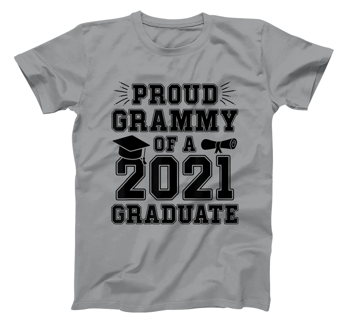 Womens Proud Grammy of a 2021 Graduate School Graduation Grandma T-Shirt, Women T-Shirt