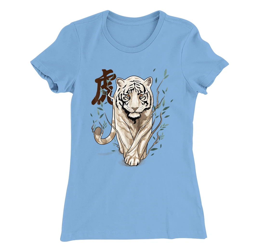 Womens Chinese Zodiac Year of The Tiger Animal Sign Lunar New Year T-Shirt, Kid T-Shirt and Women T-Shirt