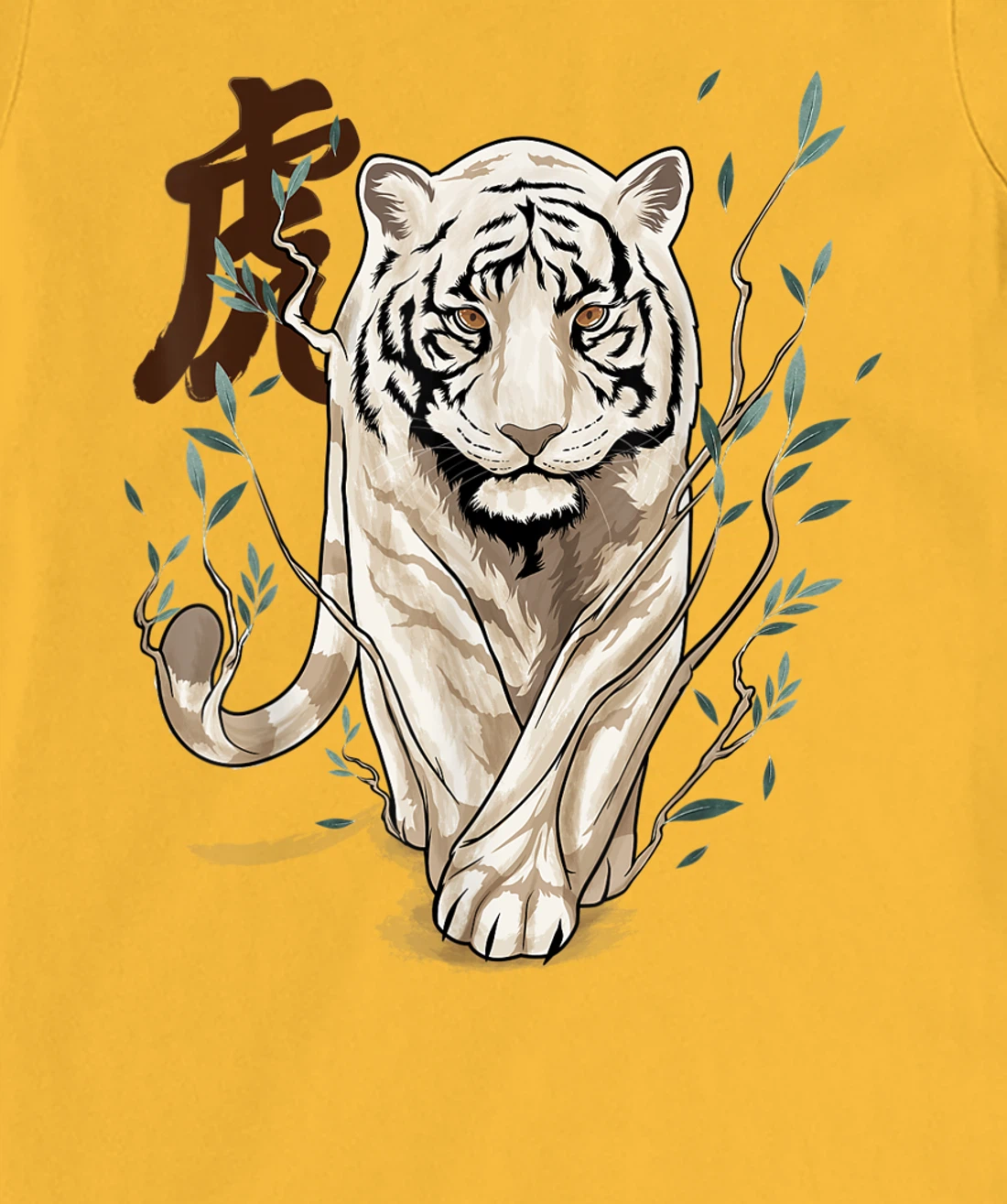 Womens Chinese Zodiac Year of The Tiger Animal Sign Lunar New Year T-Shirt, Kid T-Shirt and Women T-Shirt