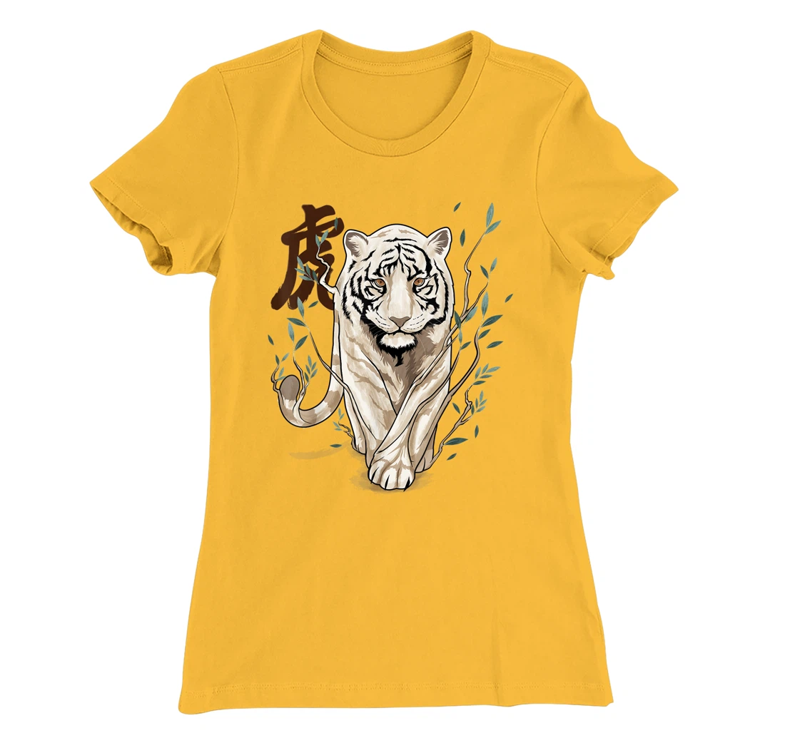 Womens Chinese Zodiac Year of The Tiger Animal Sign Lunar New Year T-Shirt, Kid T-Shirt and Women T-Shirt