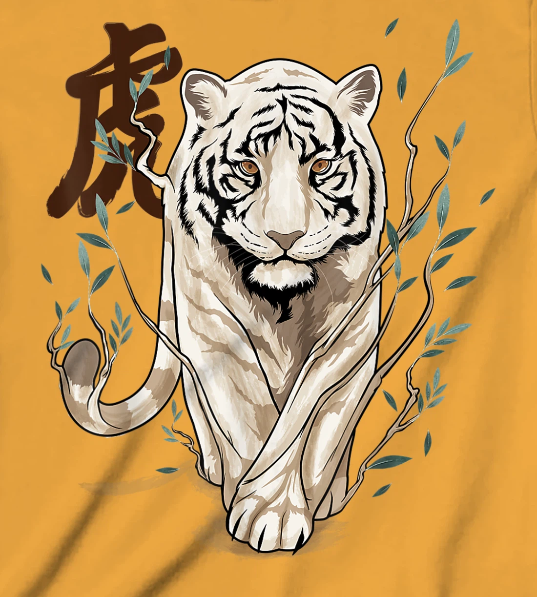 Womens Chinese Zodiac Year of The Tiger Animal Sign Lunar New Year T-Shirt, Kid T-Shirt and Women T-Shirt