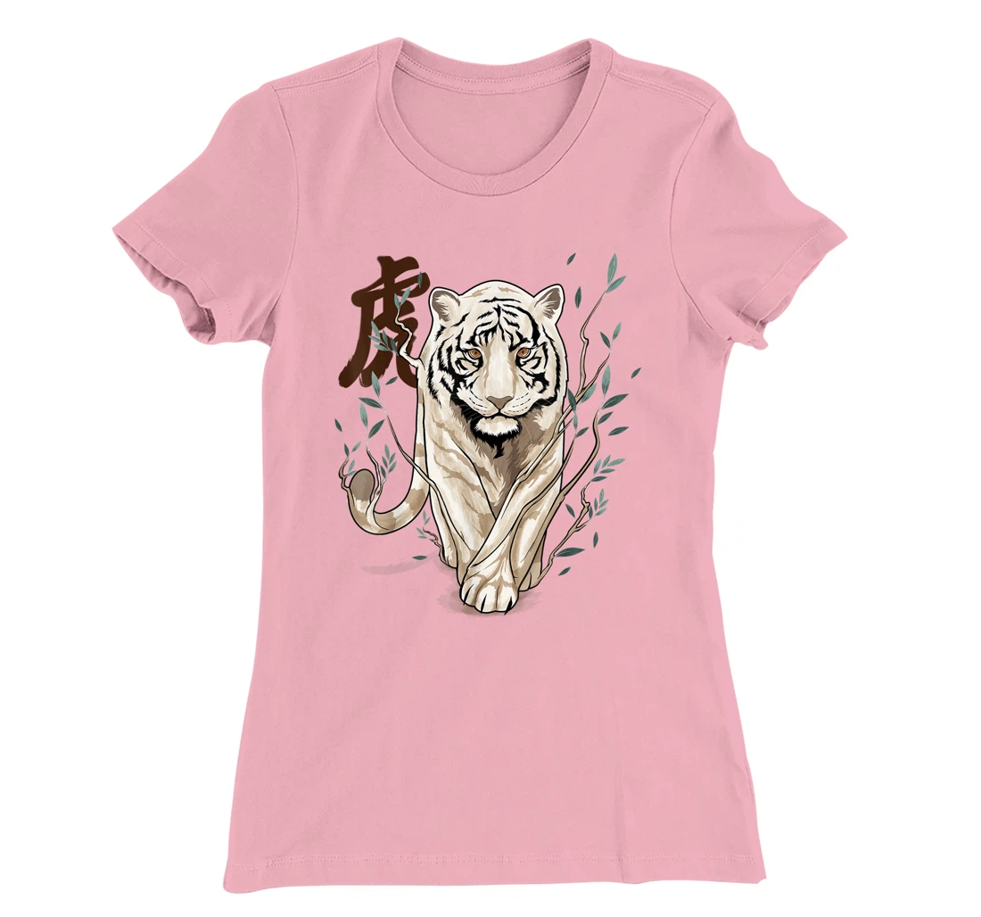 Womens Chinese Zodiac Year of The Tiger Animal Sign Lunar New Year T-Shirt, Kid T-Shirt and Women T-Shirt