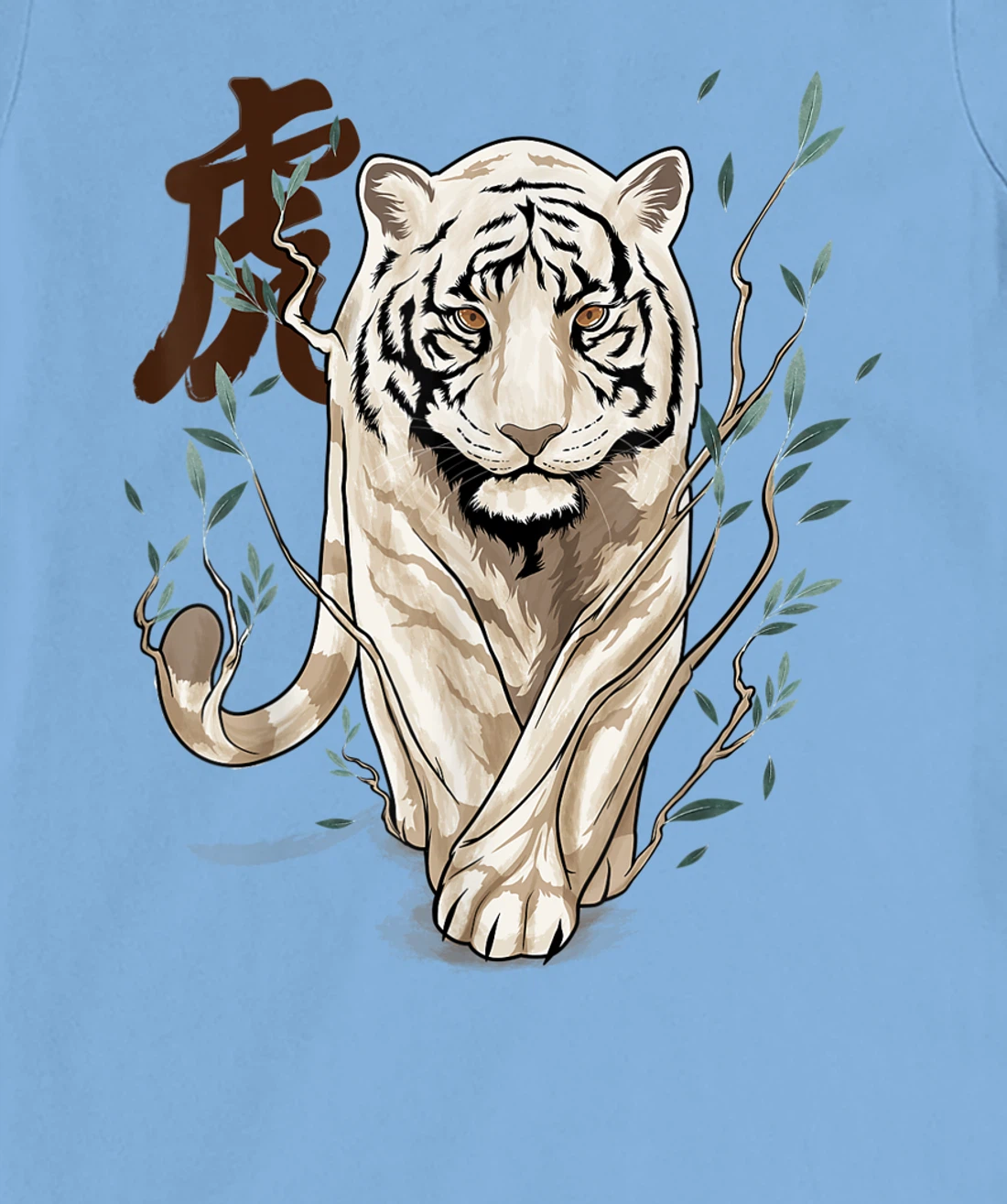 Womens Chinese Zodiac Year of The Tiger Animal Sign Lunar New Year T-Shirt, Kid T-Shirt and Women T-Shirt