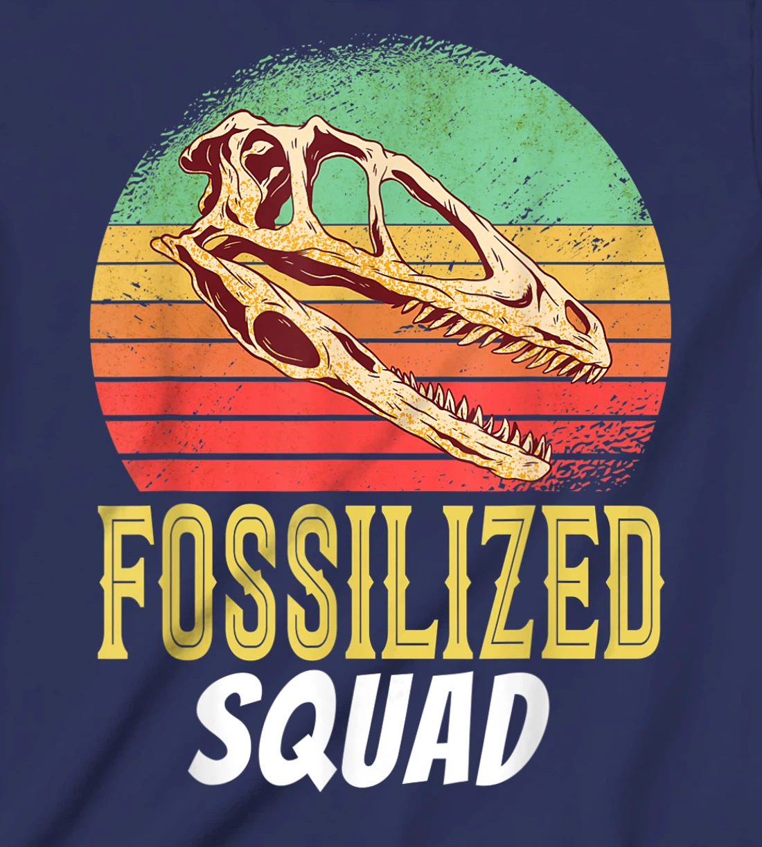 Fossilized Squad Science Teacher Team Back To Crush School T-Shirt, Kid T-Shirt and Women T-Shirt