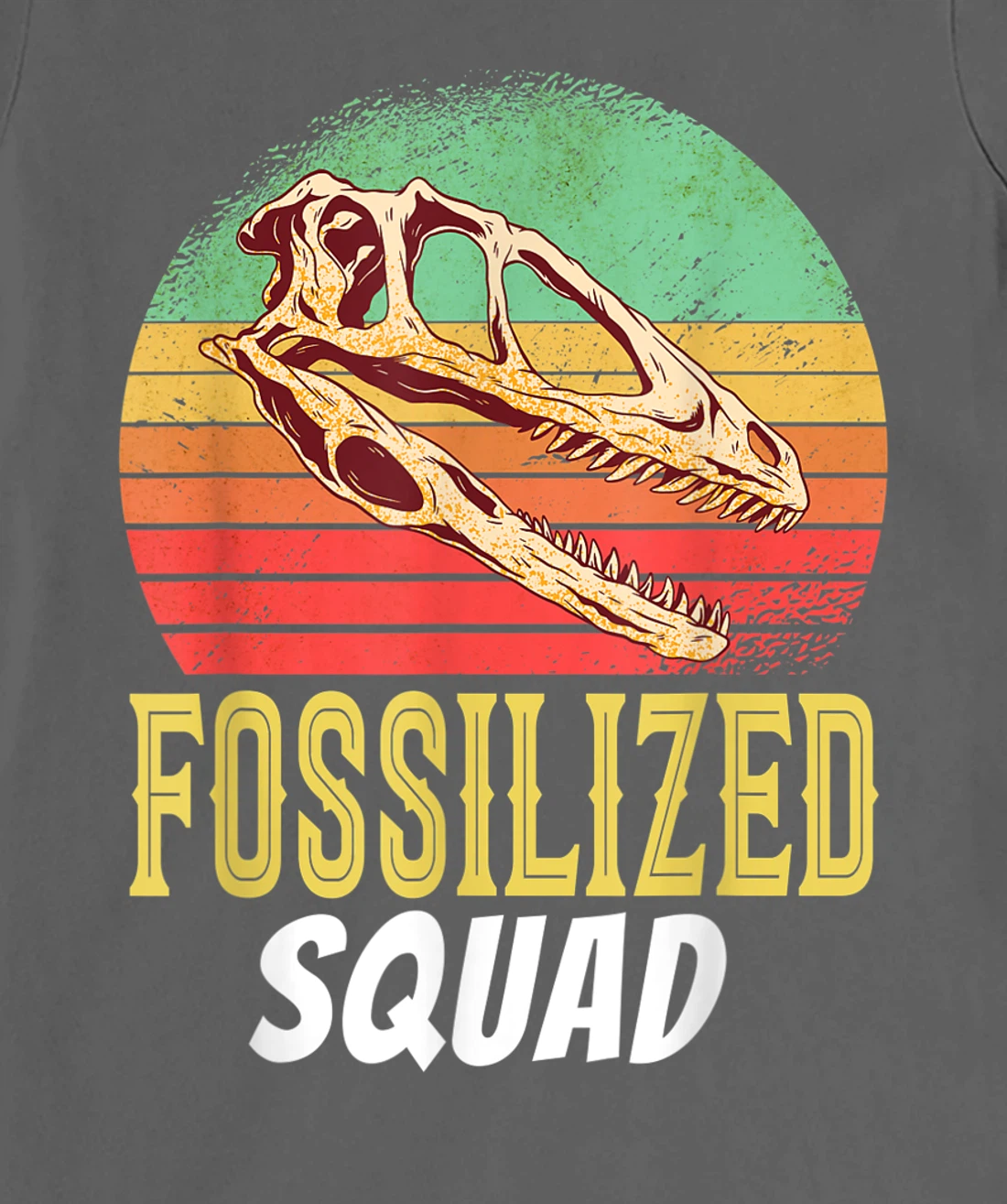 Fossilized Squad Science Teacher Team Back To Crush School T-Shirt, Kid T-Shirt and Women T-Shirt