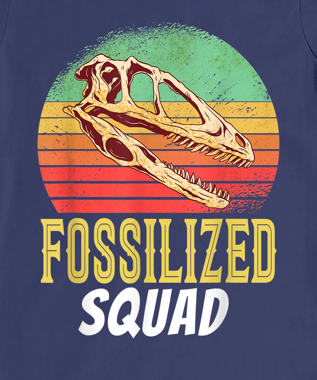 Fossilized Squad Science Teacher Team Back To Crush School T-Shirt, Kid T-Shirt and Women T-Shirt