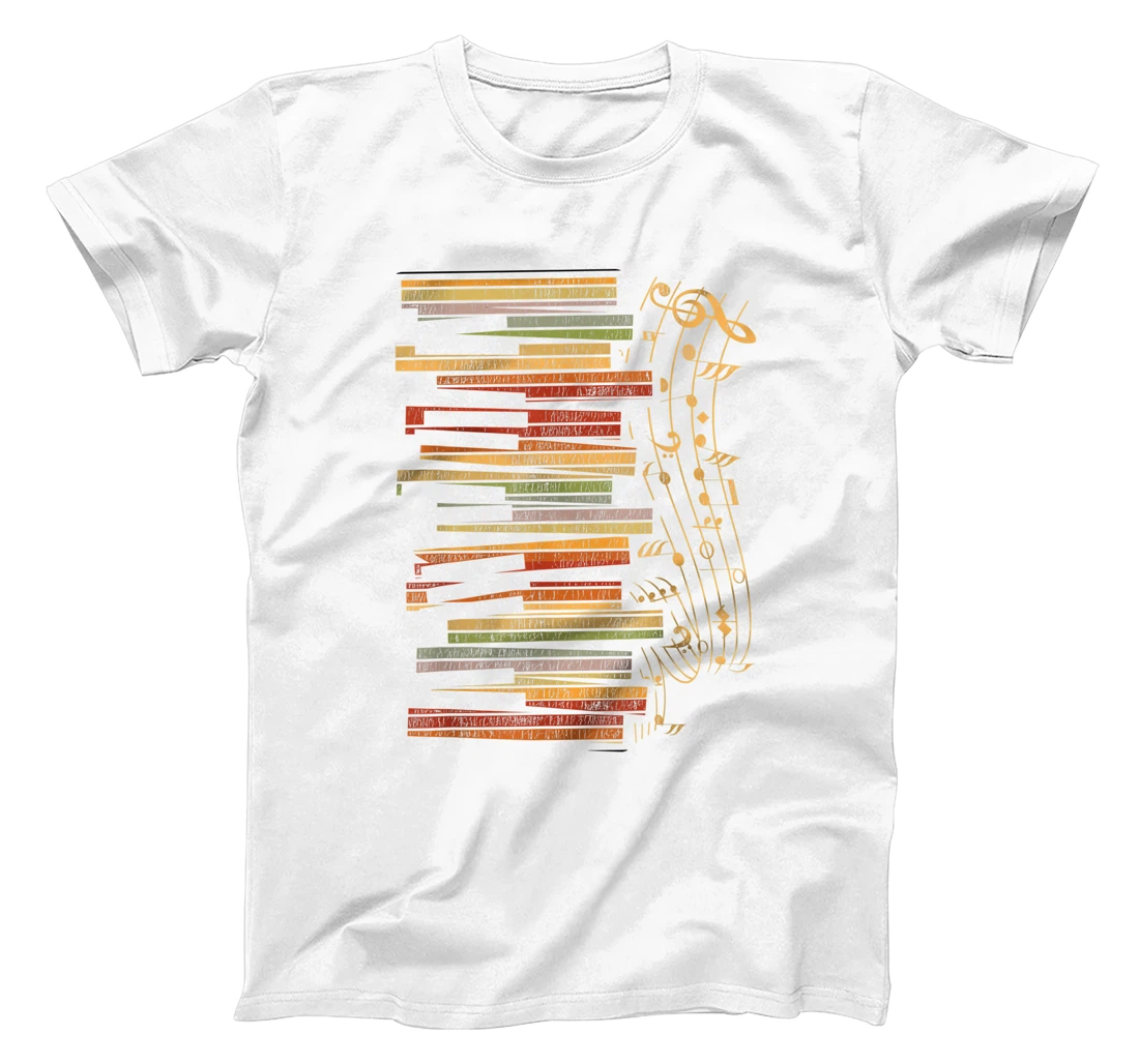 Womens Piano Player Classical Music Pianist Retro Keyboard Piano T-Shirt, Kid T-Shirt and Women T-Shirt