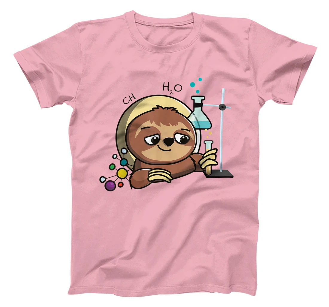 Womens Cute Chemistry Sloth Science Gift T-Shirt, Kid T-Shirt and Women T-Shirt