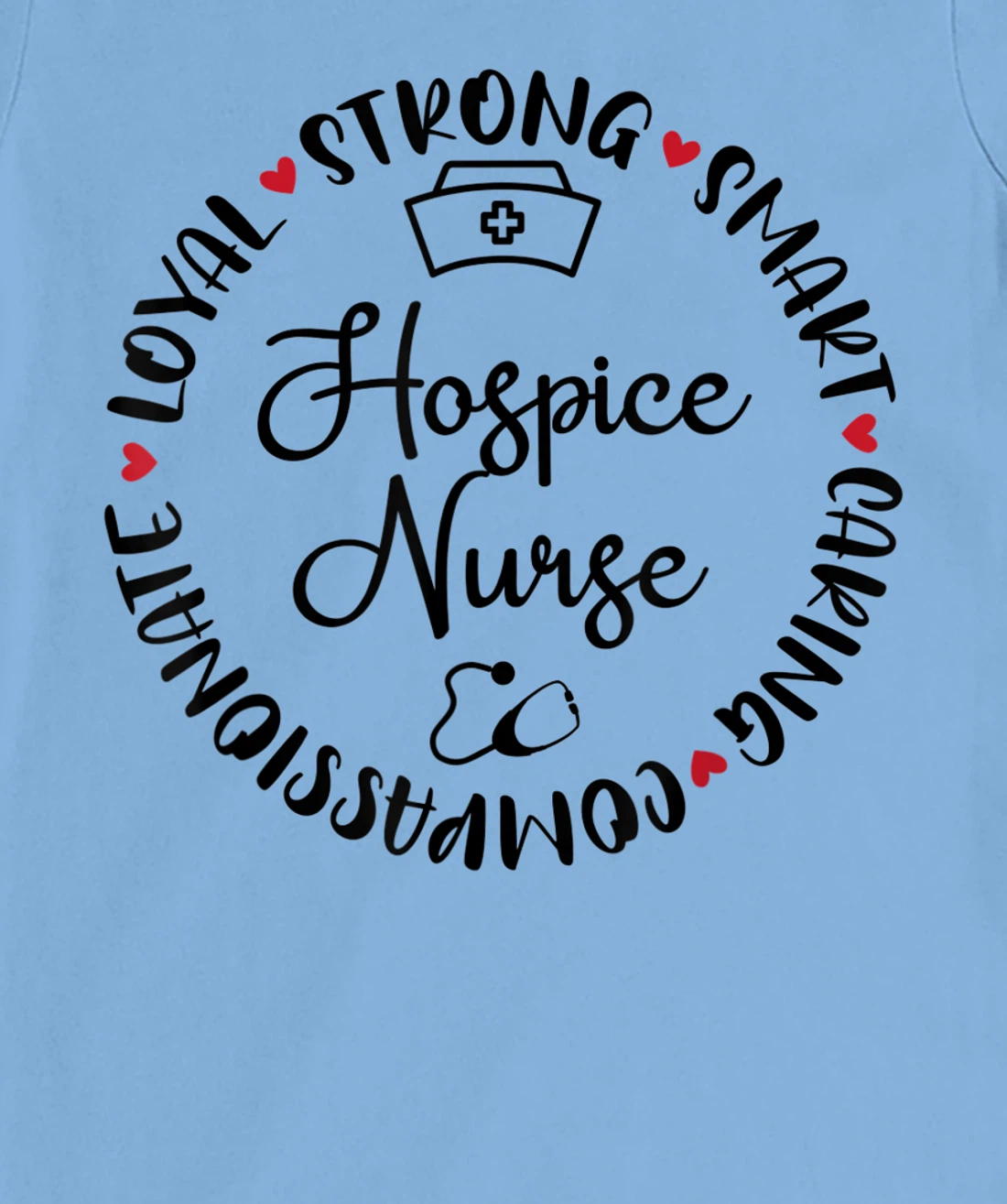 Womens Hospice Nurse Accessories Nurses Graduation Medical Love T-Shirt, Women T-Shirt