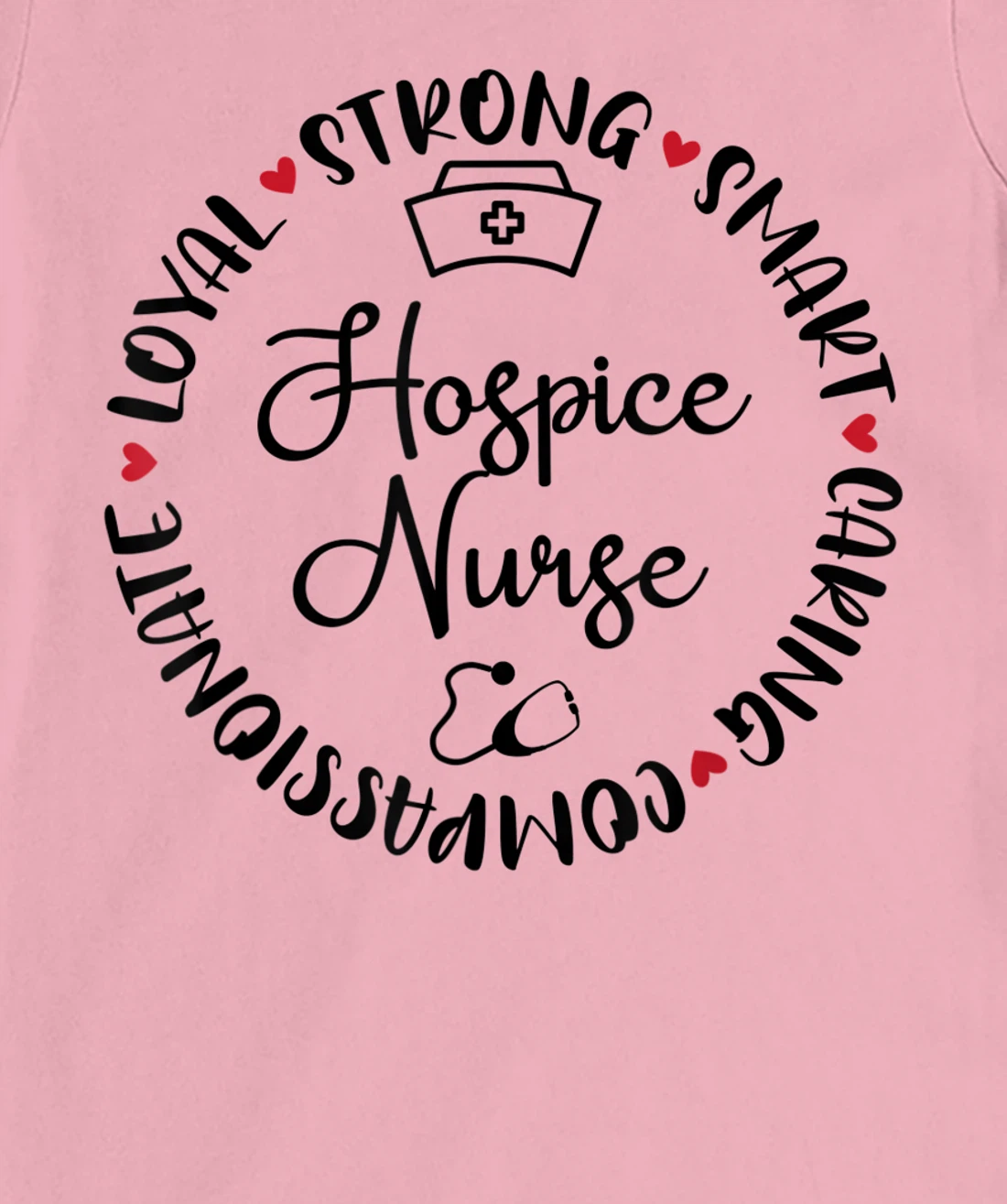 Womens Hospice Nurse Accessories Nurses Graduation Medical Love T-Shirt, Women T-Shirt